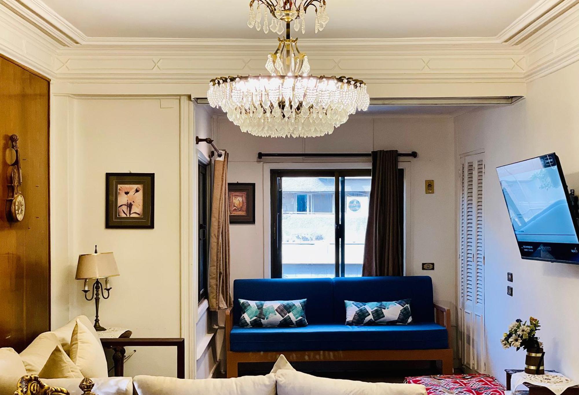 Appartement 5-min To Nile 1br Spacious In Maadi *