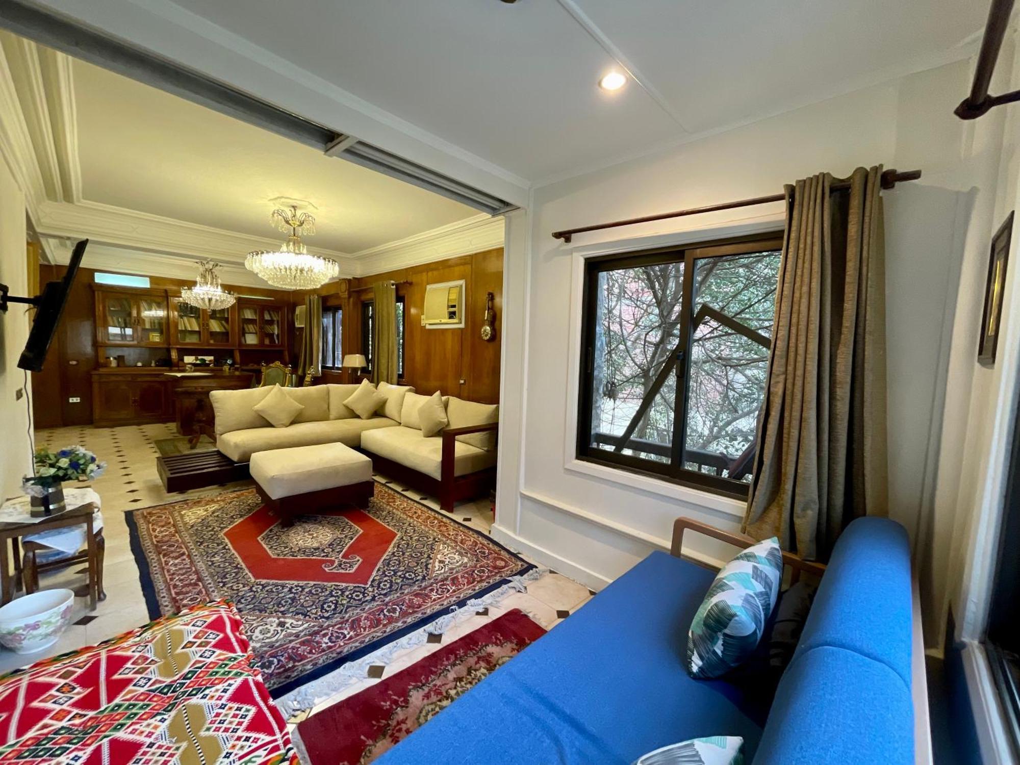 5-min To Nile 1br Spacious In Maadi Appartement