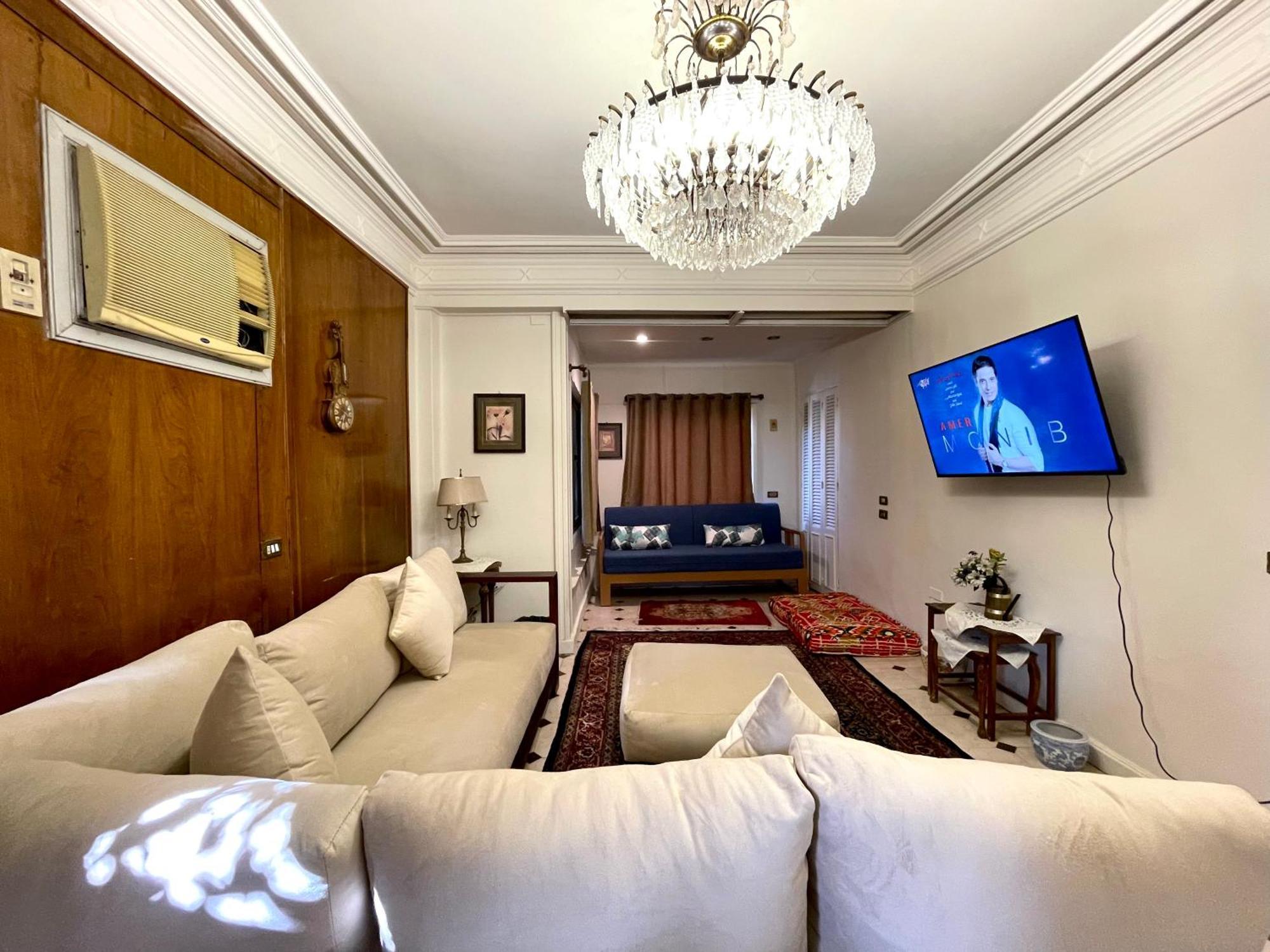 Appartement 5-min To Nile 1br Spacious In Maadi